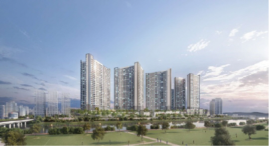 울산 우정 에피트 조감도(제공= HL디앤아이한라㈜)